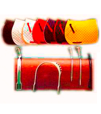 Mantillas varios colores, espuelas ...